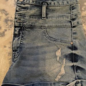 High waist - Jean shorts
